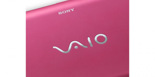 Sony VAIO VPC-W21S1R Pink вид боковой панели