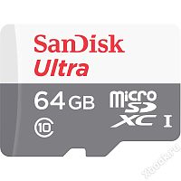 SanDisk microSDXC 64Gb Class10 SDSQUNS-064G-GN3MN