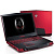 Dell Alienware M18x RED (R3 Core i7 2760QM SLI CrossFireX Radeon HD 6990M) вид спереди