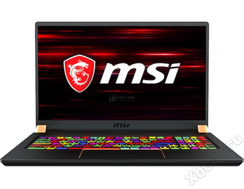 Игровой ноутбук MSI GS75 8SF-038RU Stealth 9S7-17G111-038 вид спереди