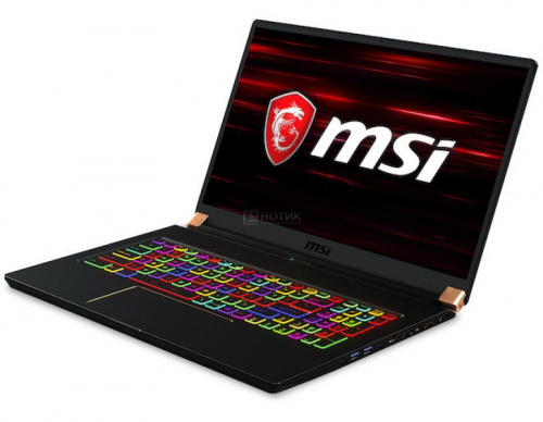 Игровой ноутбук MSI GS75 8SF-038RU Stealth 9S7-17G111-038 вид сверху